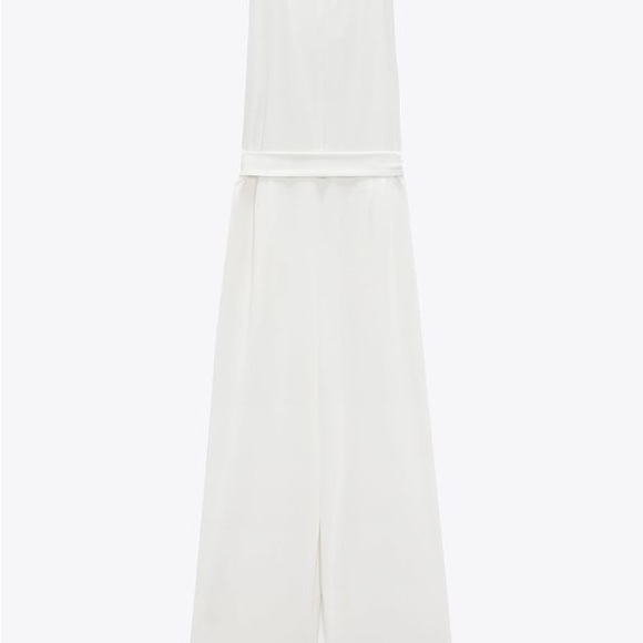Zara jumpsuit white romper kaftan - Picture 13 of 13